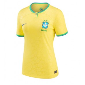 Brazylia Koszulka Podstawowych Kobiety MŚ 2022 Krótki Rękaw
